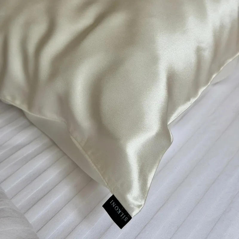 Шовкова наволочка Айворі - фото 6
