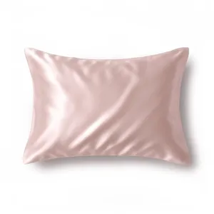Шовкова наволочка Рожева