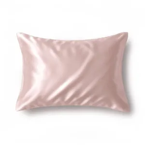 Шовкова наволочка Рожева