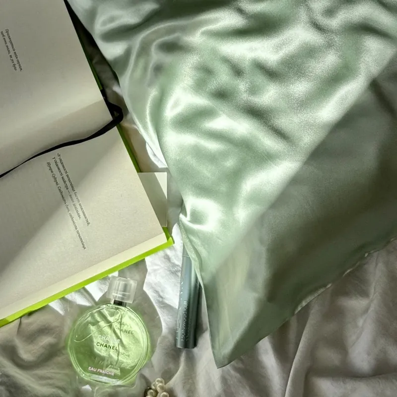 Шовкова наволочка Трав'яна - фото 6