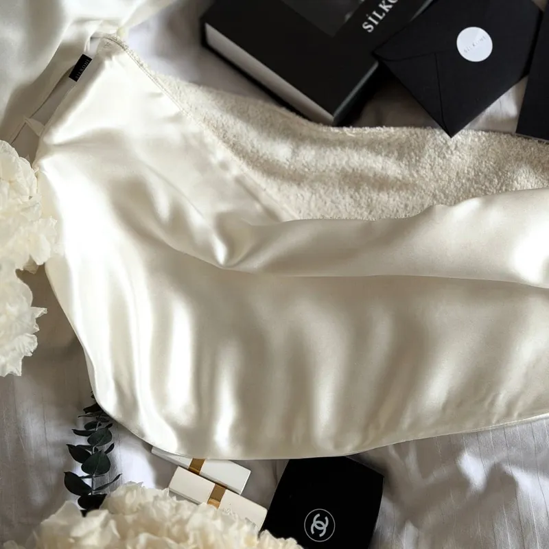 Шовковий тюрбан Айворі - фото 3