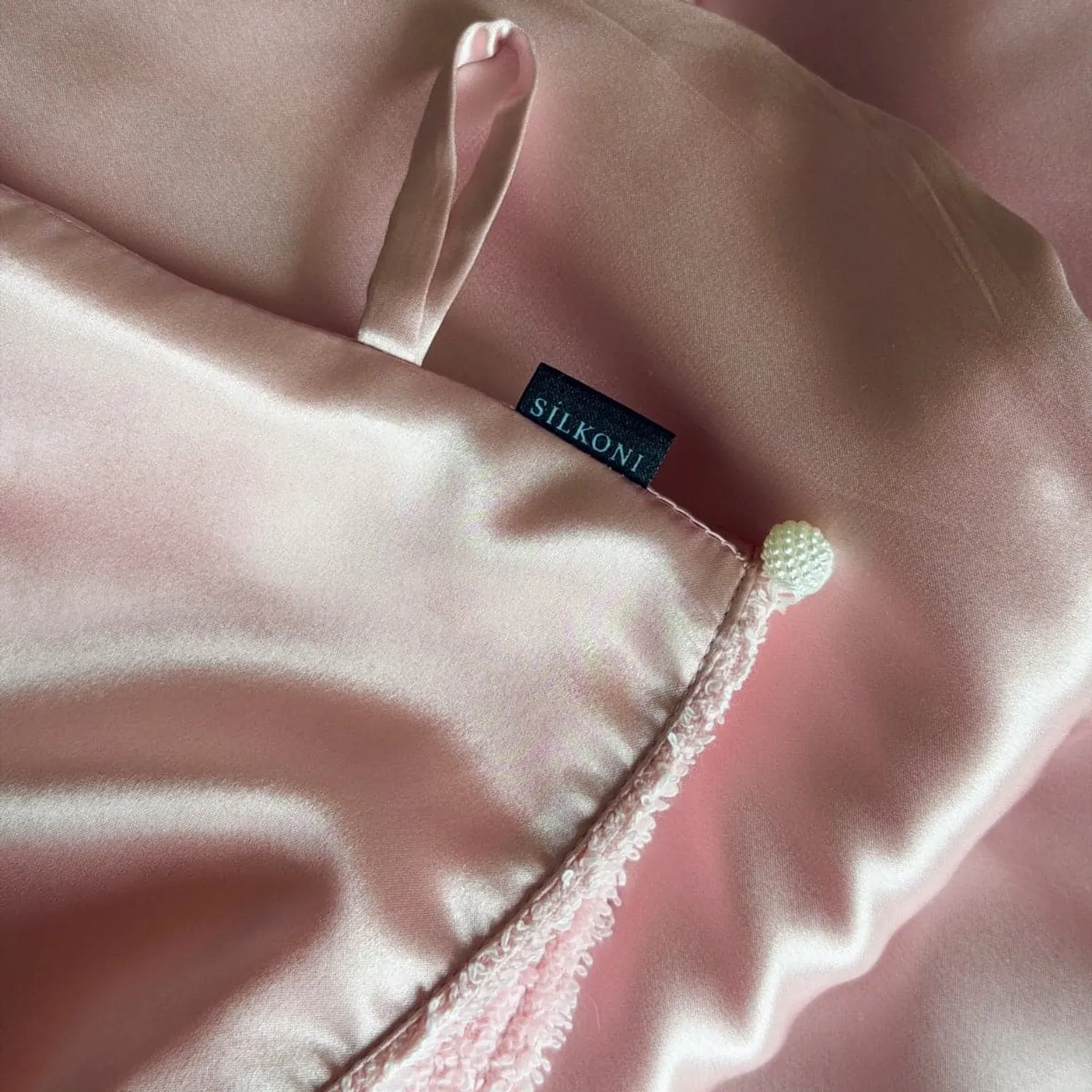 Шовковий тюрбан Рожевий - фото 4