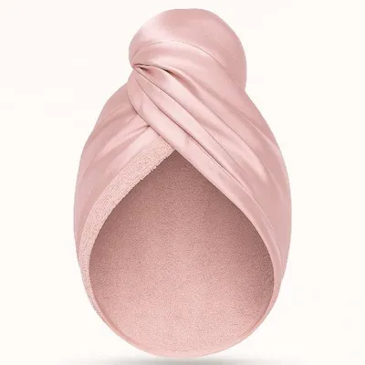 Шовковий тюрбан Рожевий